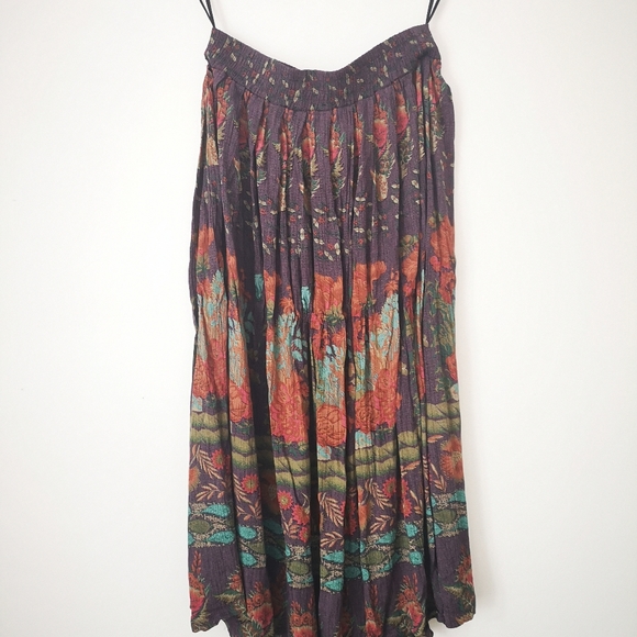 Gorgeous vintage boho floral skirt - Picture 2 of 7